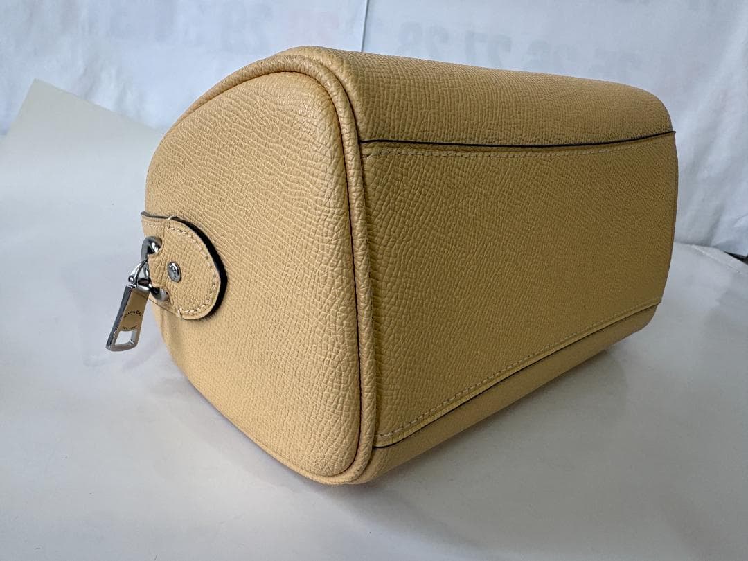 ほぼ未使用　コーチ ミニ ローアン ショルダーバッグ 2way PVC ホワイト