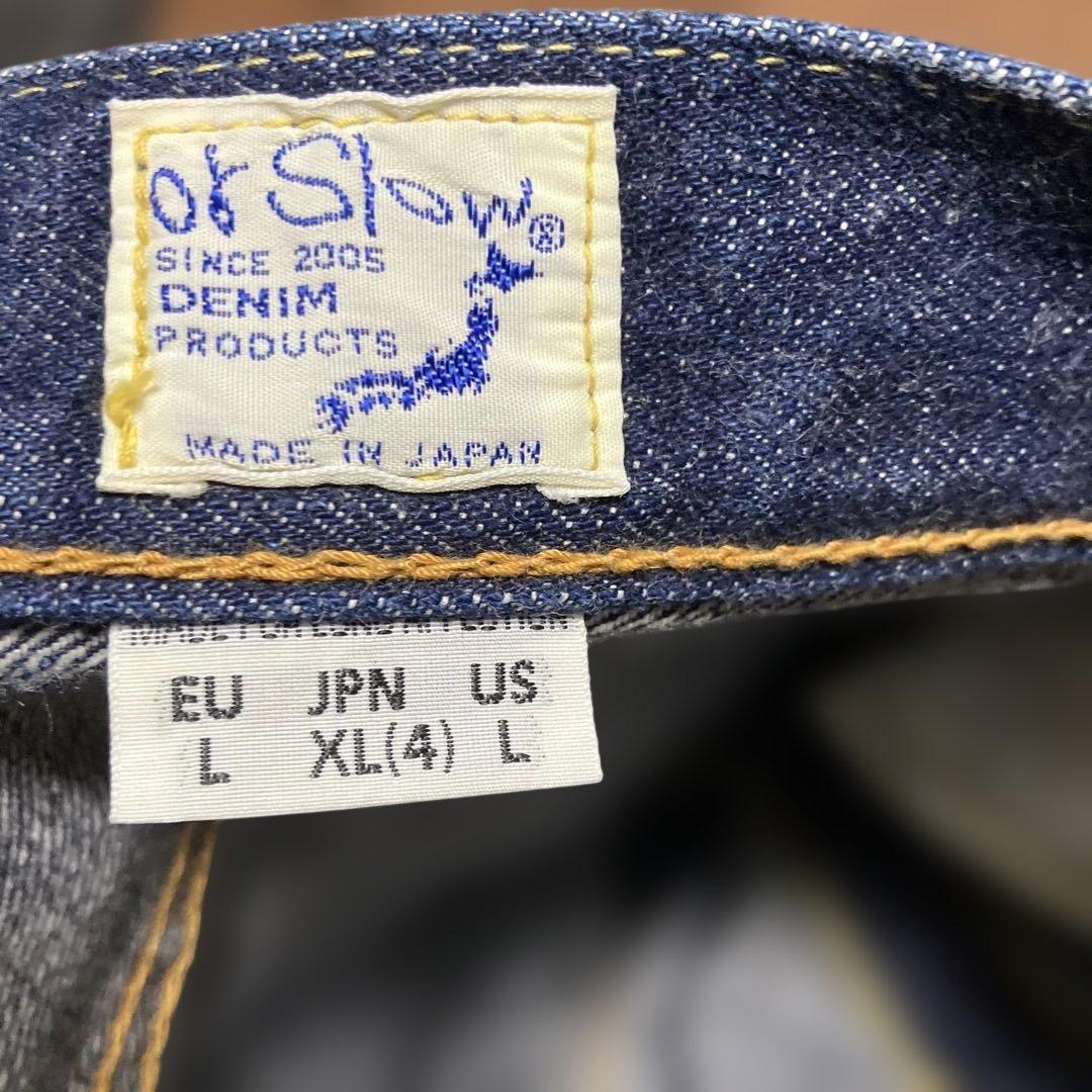 オアスロウ orslow 107 スリムフィットデニム　XL