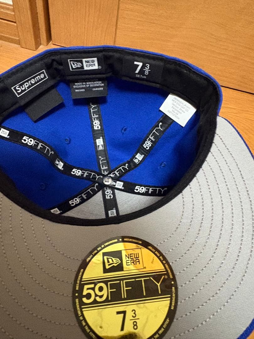 帽子 Supreme bones box logo new era