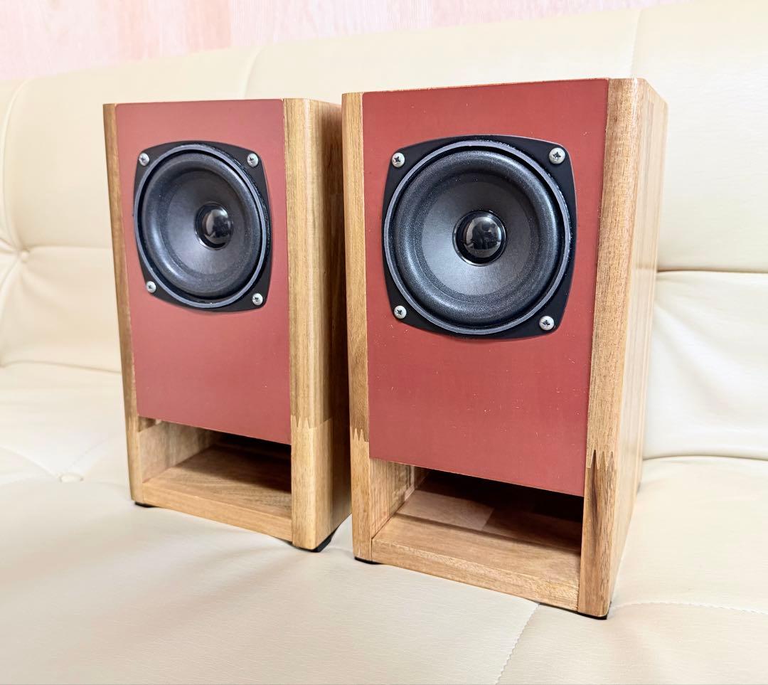 NFJ社P1000K互換10cmフルレンジ使用 バックロードホーンSP（ペア）