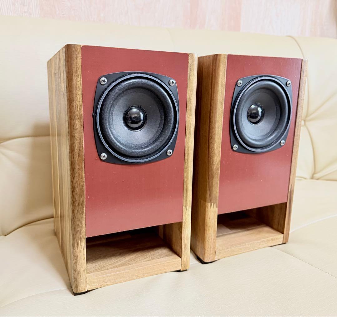 NFJ社P1000K互換10cmフルレンジ使用 バックロードホーンSP（ペア）