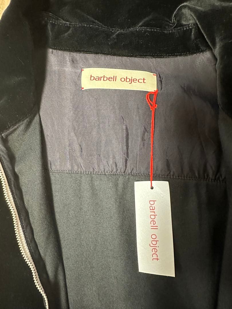 セットアップ　barbell object velveteen top&pt