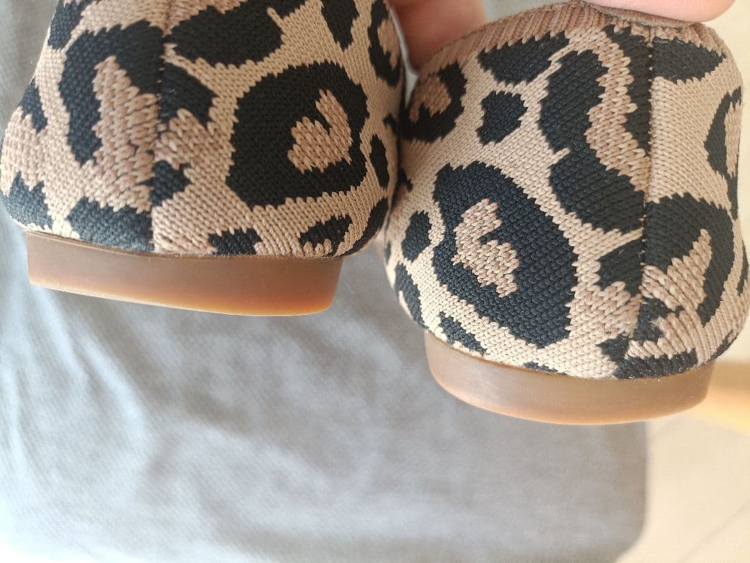 ☆美品☆VIVAIA ビバイアヒョウ柄 フラットシューズ 36.5