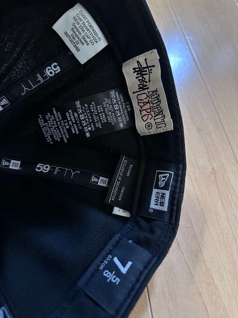 ほぼ未使用★ STUSSY × NEWERA 59FIFTY LA キャップ