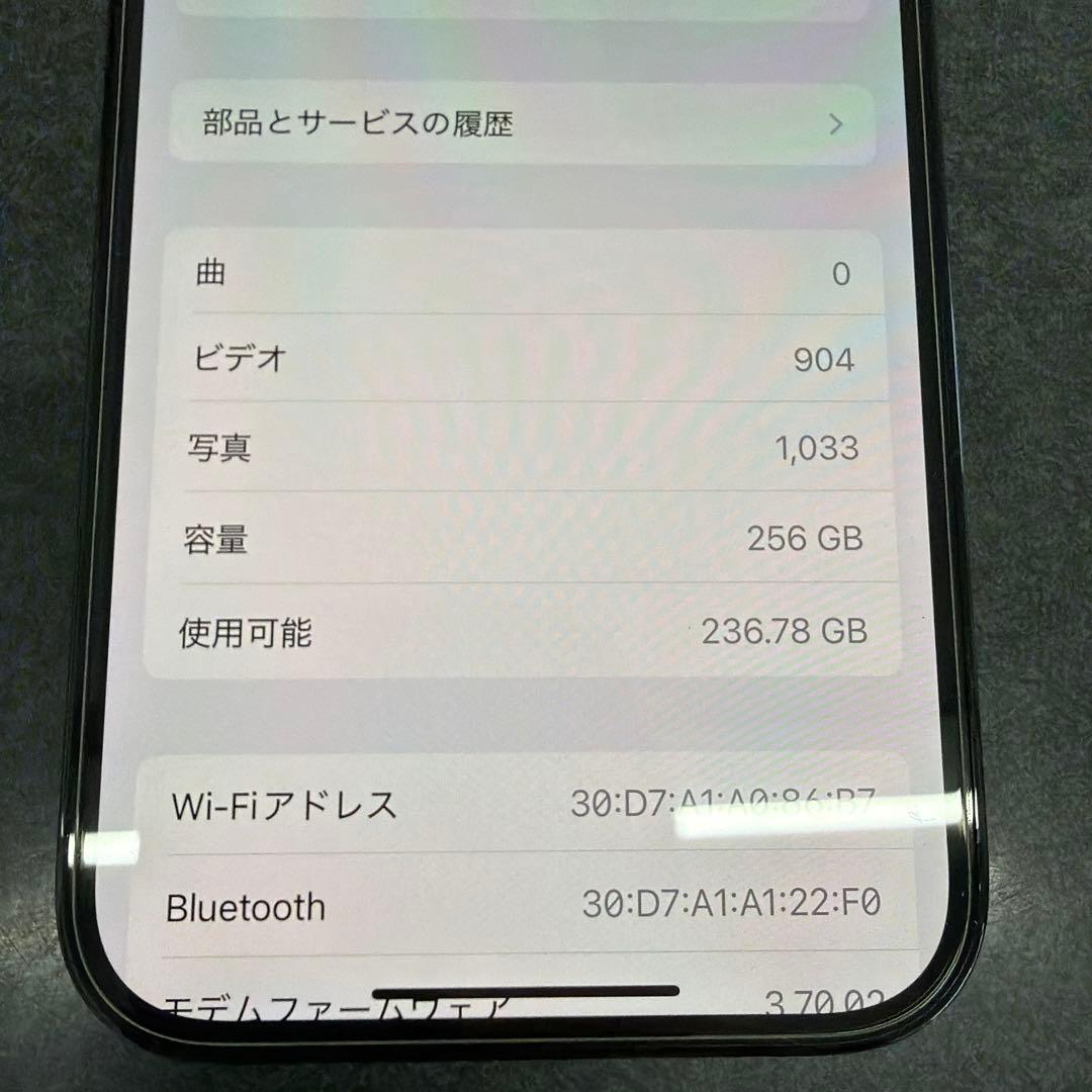 Apple iPhone 14 Pro 256GB バッテリー81%