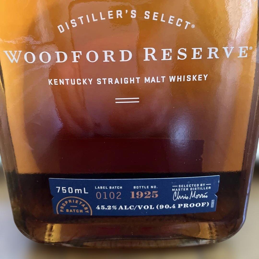 【希少】ウッドフォード リザーブ モルト ウイスキー 45.2%