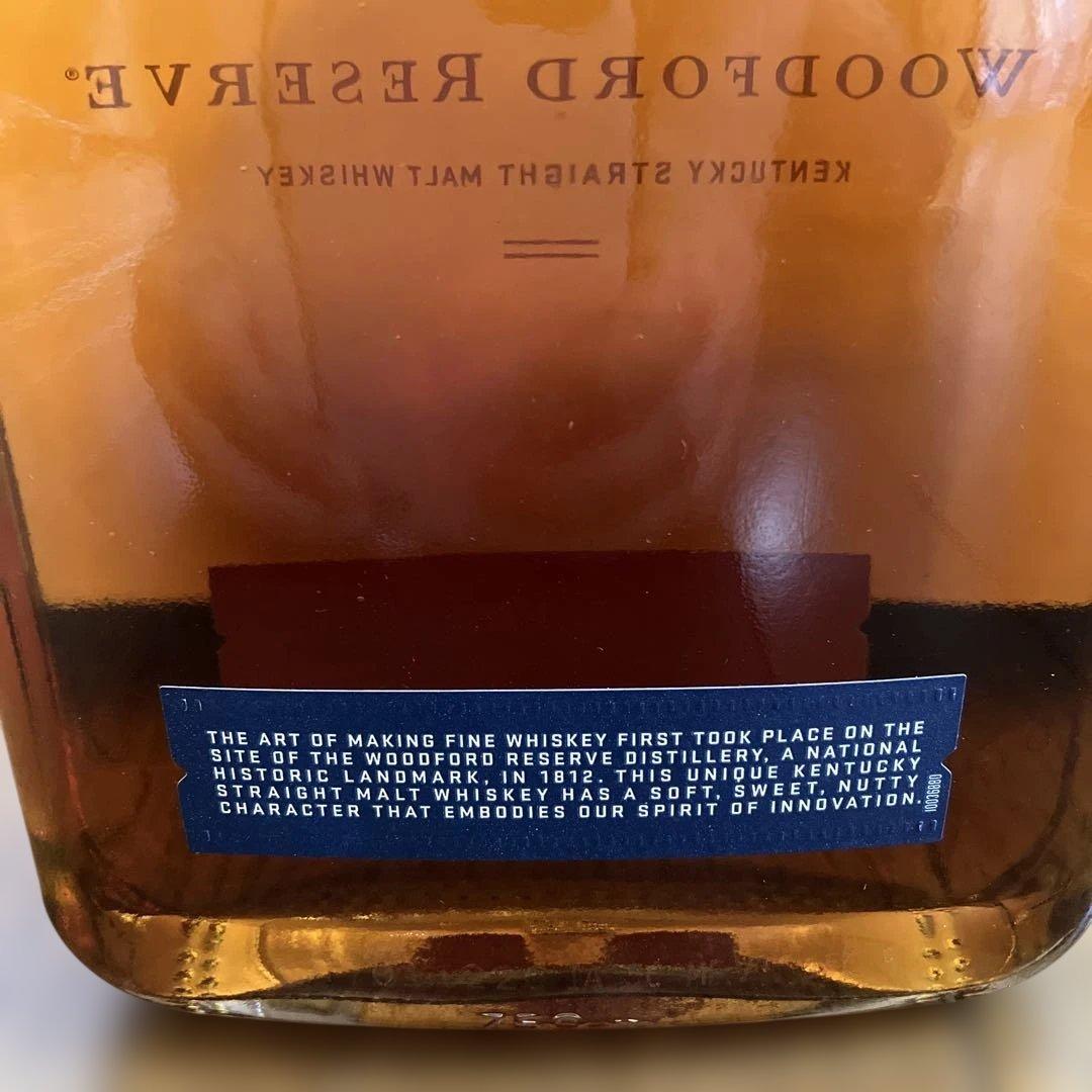 【希少】ウッドフォード リザーブ モルト ウイスキー 45.2%