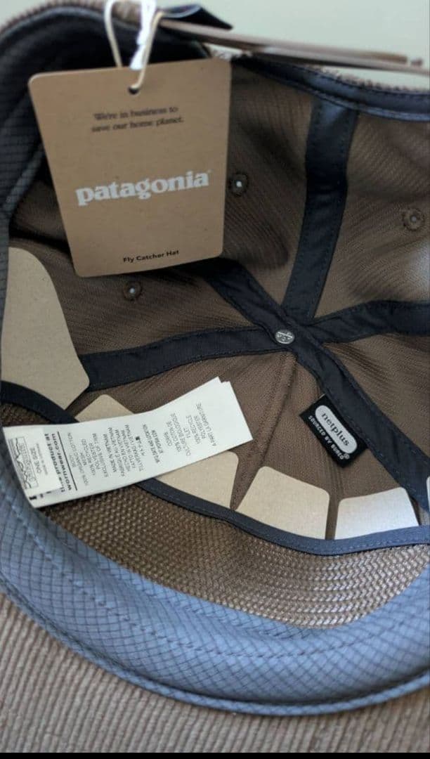 入手困難新品未使用パタゴニアキャップフライ・キャッチャー・ハット茶色No25