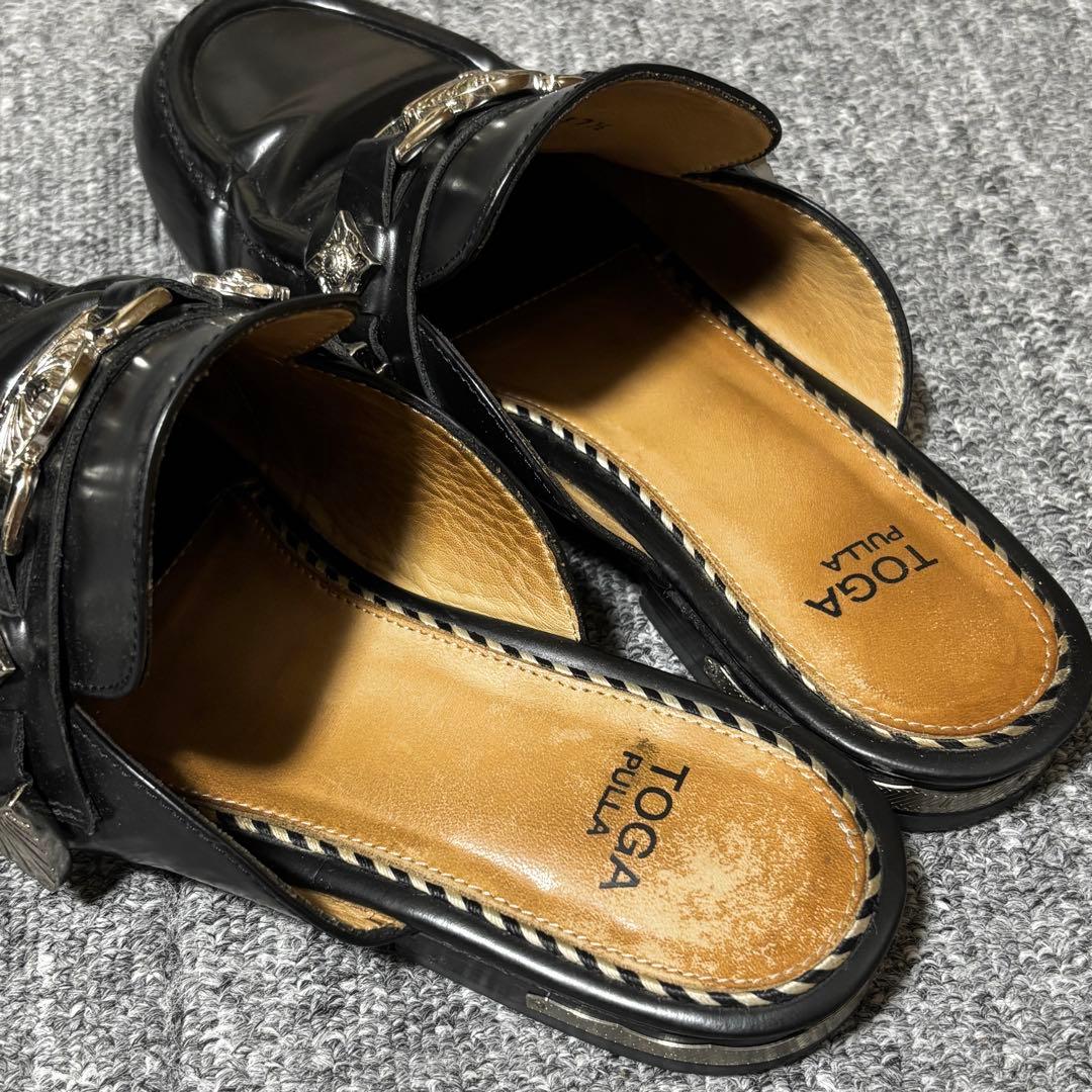 TOGA PULLA トーガプルラ ミュール ローファー　 37 1/2