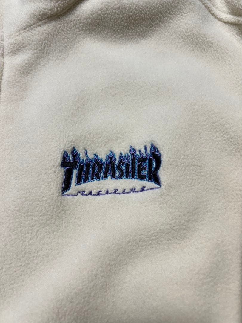 THRASHER ナイロン/フリース ジャケット リバーシブル