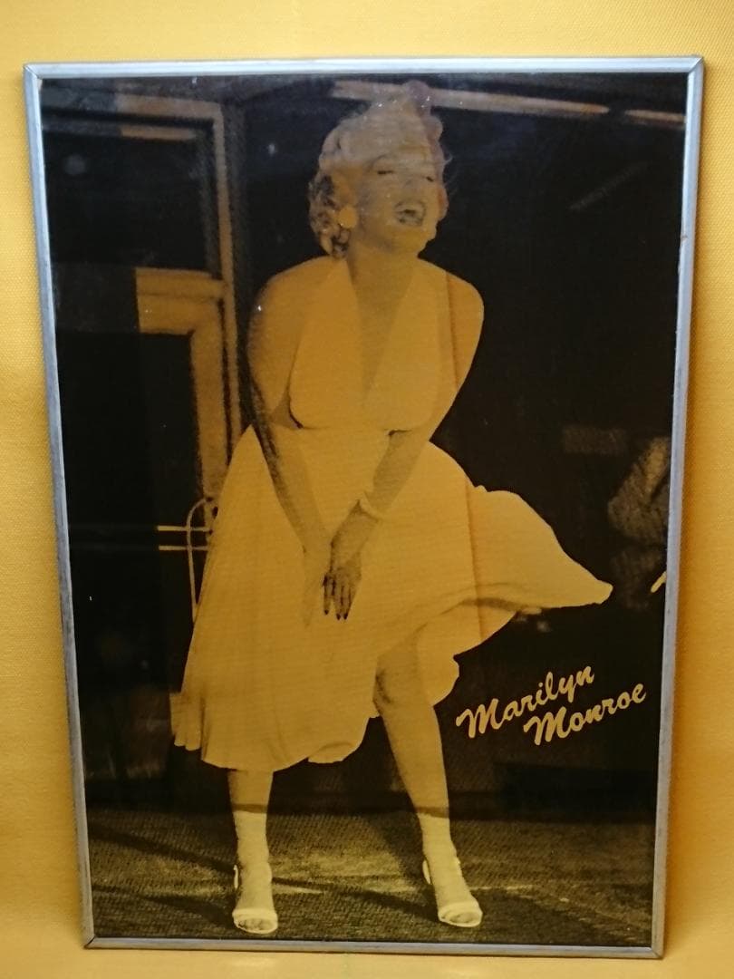 ビンテージ　マリリン　パブミラー　置物　インテリア　工芸品　美術品　A2871