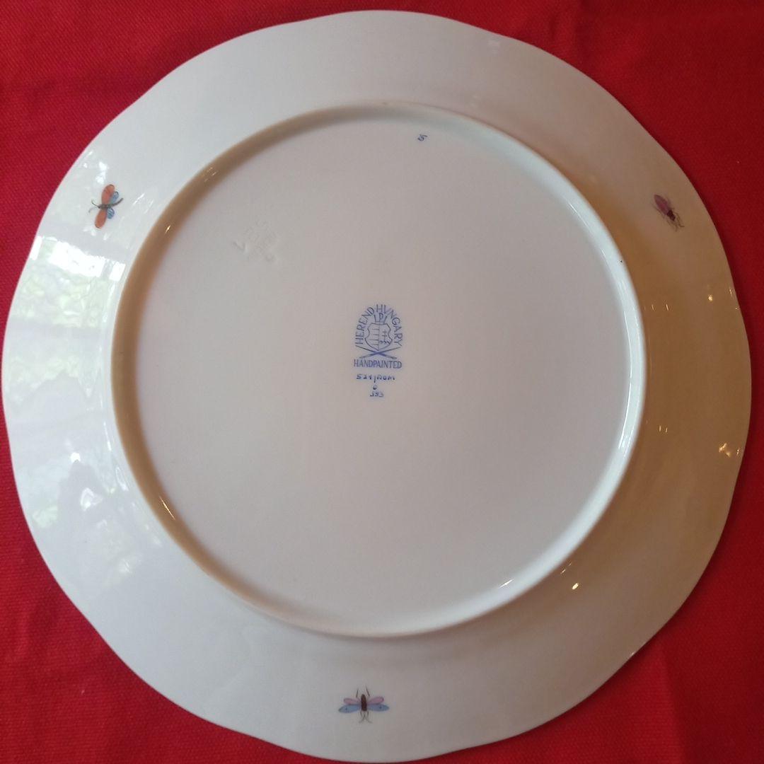 ヘレンドロスチャイルドバードディナー皿5枚セット