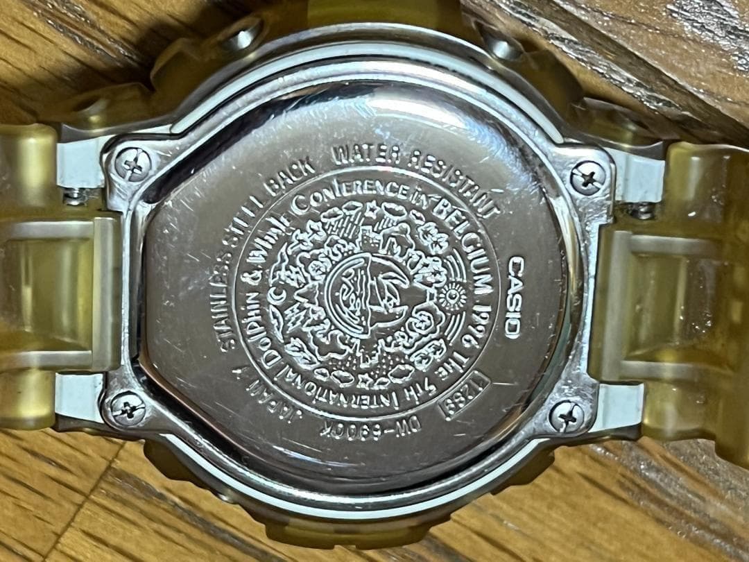 ＠　G-SHOCK イルカ・クジラモデル 25周年 交換ベゼル・ベルト付き