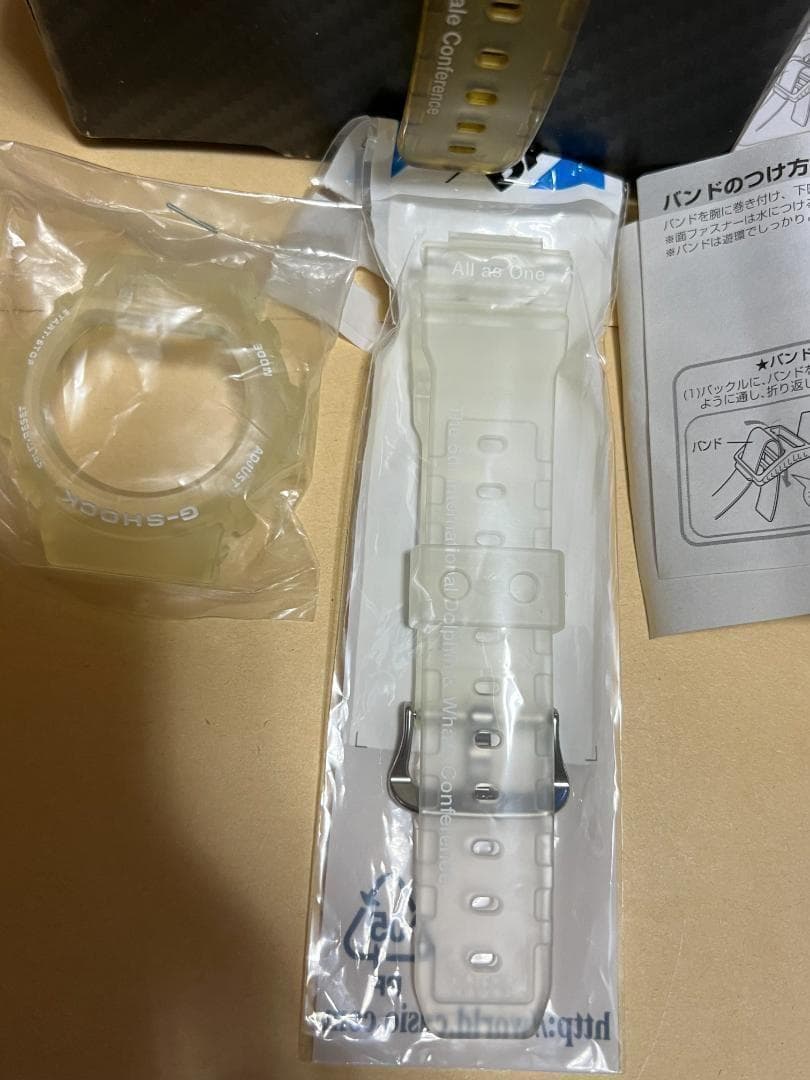 ＠　G-SHOCK イルカ・クジラモデル 25周年 交換ベゼル・ベルト付き