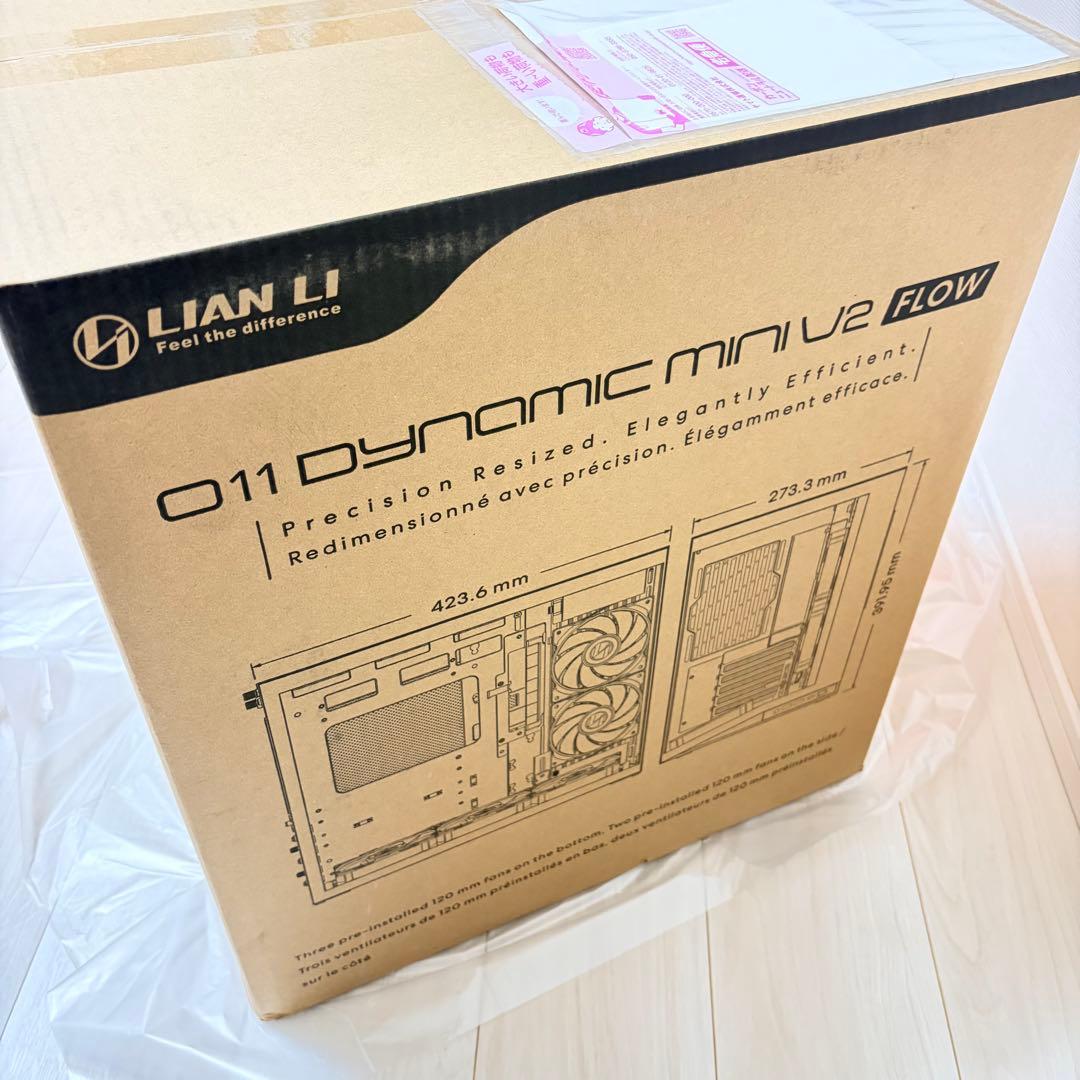 保証書つき LianLi O11D MINI V2 FLOW WT ホワイト