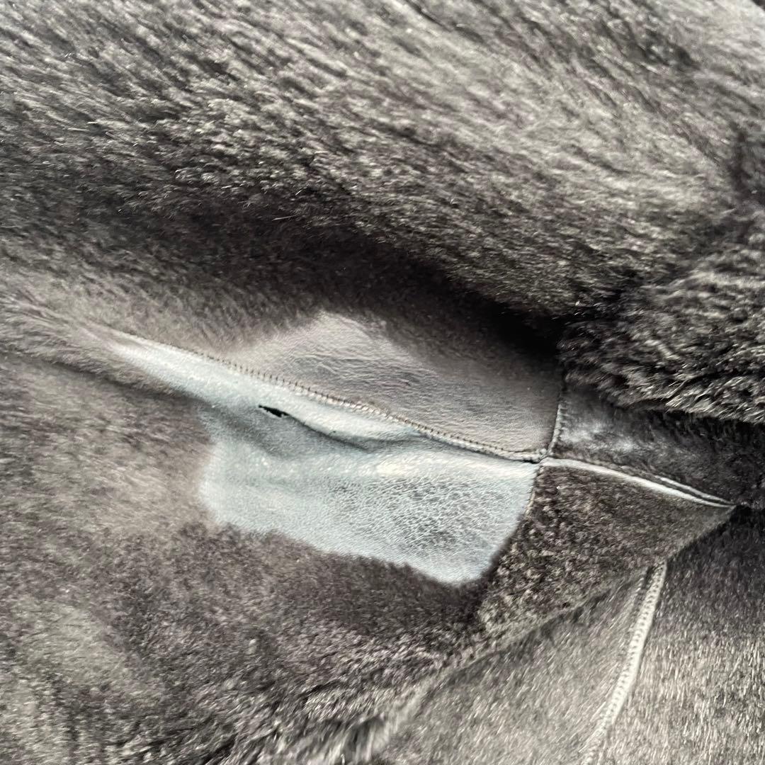 ARMANI COLLEZIONI ラビットファー　ジャケット　コートopium