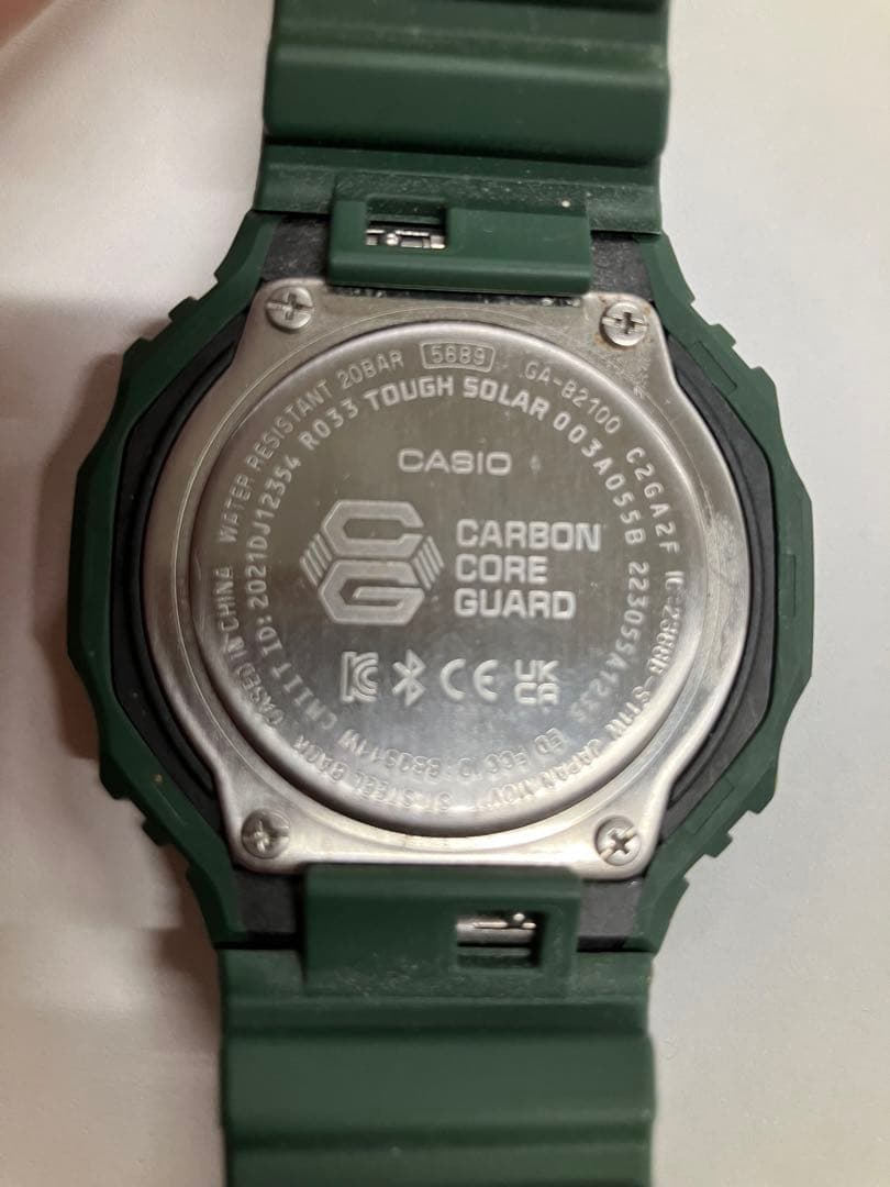 G-SHOCK GA-B2100 グリーン 腕時計