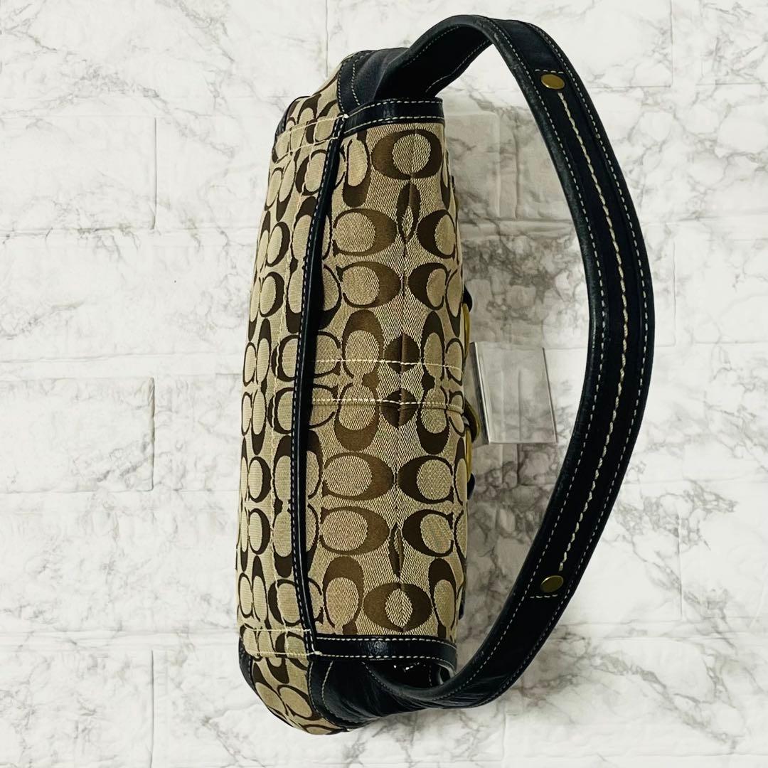 美品　COACH コーチ　レガシー　シグネチャー　ワンショルダー Y2K