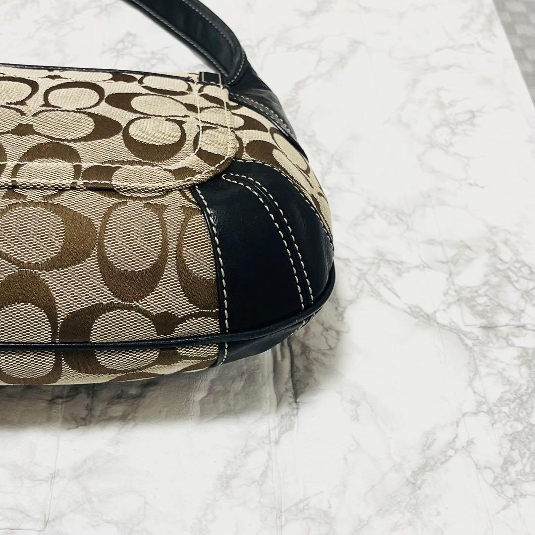 美品　COACH コーチ　レガシー　シグネチャー　ワンショルダー Y2K