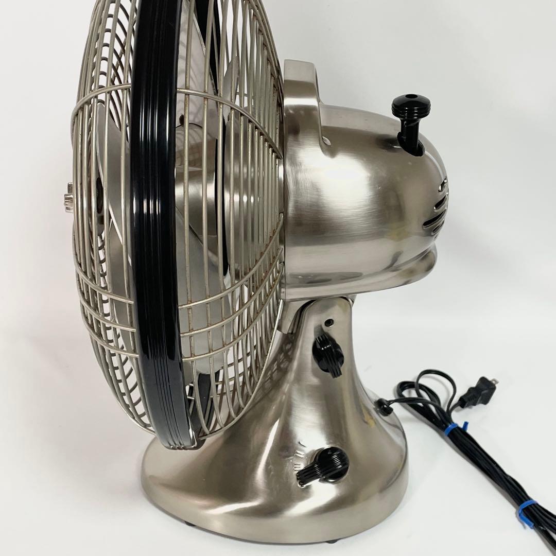 【希少】ボルネード クラシックファン シルバースワン