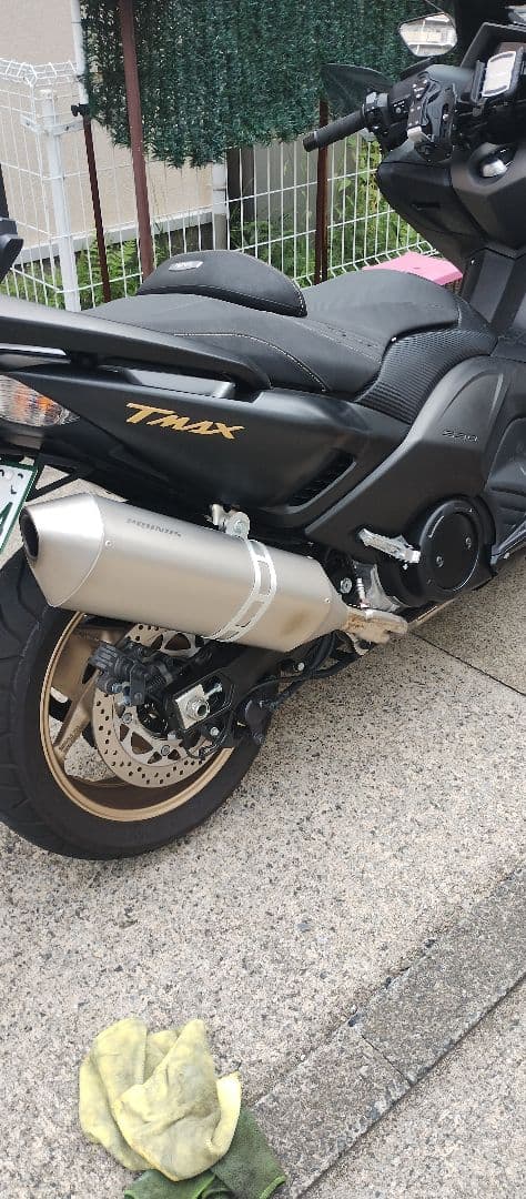 すき家Ｔ-MAX530SJ12J ＰＲＵＮＵＳマフラー　フルエキ