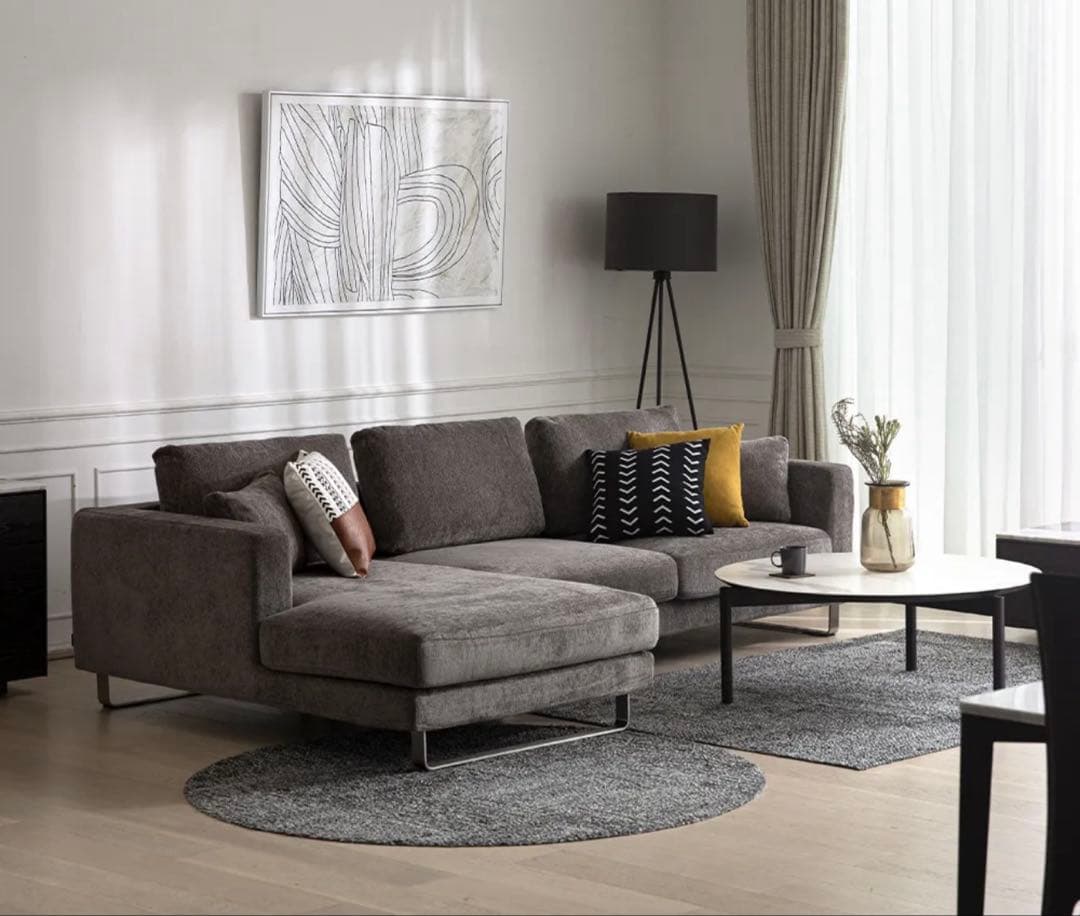 ARMONIA L字ソファ ①（※②とセット販売）