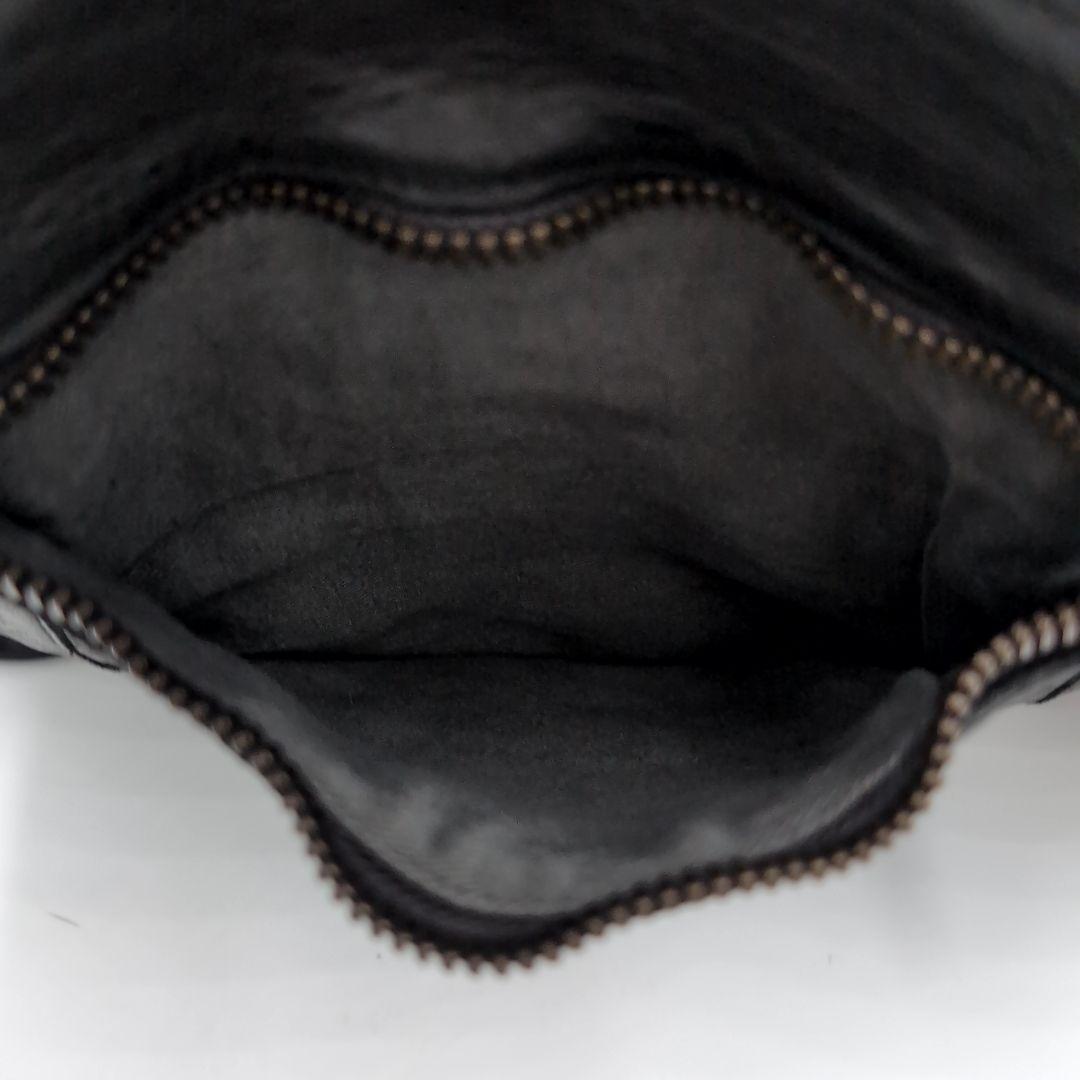 タグ付✨️ カンポマッジ 3way ショルダーバッグ 保管袋付 レザー ブラック