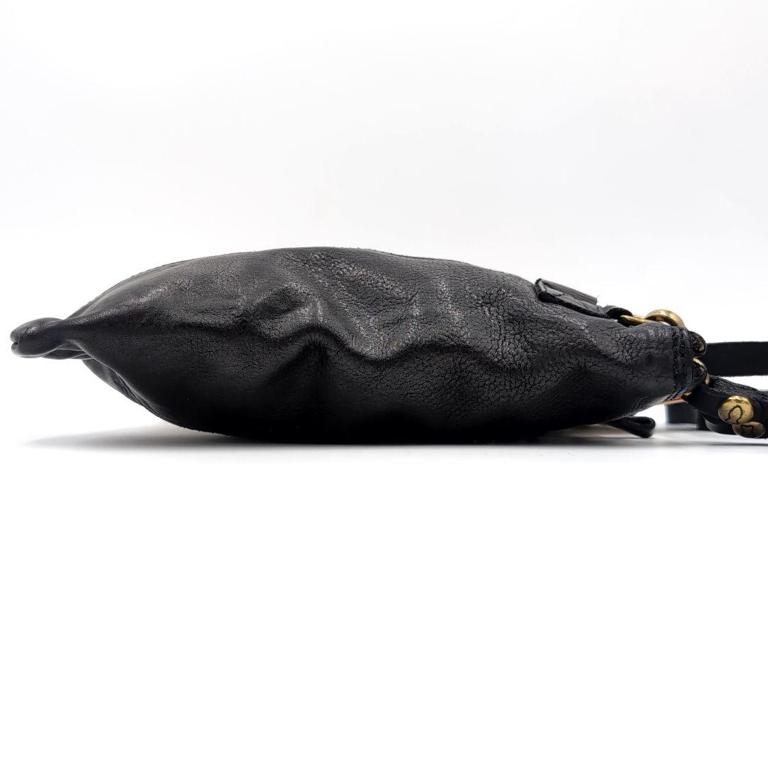 タグ付✨️ カンポマッジ 3way ショルダーバッグ 保管袋付 レザー ブラック