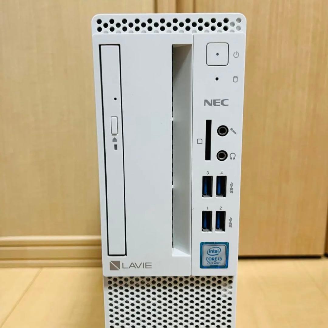 Core i3-7100 メモリ8GB NEC デスクトップPC Pro