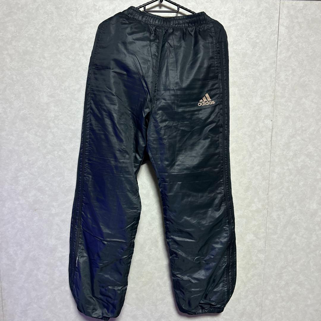 adidas 軽量・保温ウォーマー セットアップ O（XL）/ガンメタリック