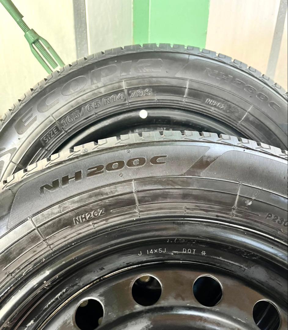 BRIDGESTONE ECOPIA 165/65R14 夏タイヤ 4本セット