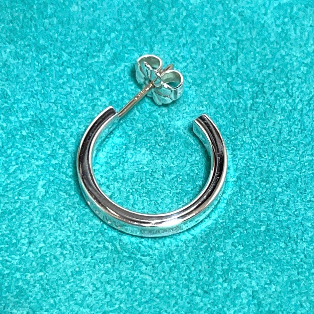 【極美品】ティファニー　ナローフープピアス1837 片耳　メンズ/レディース