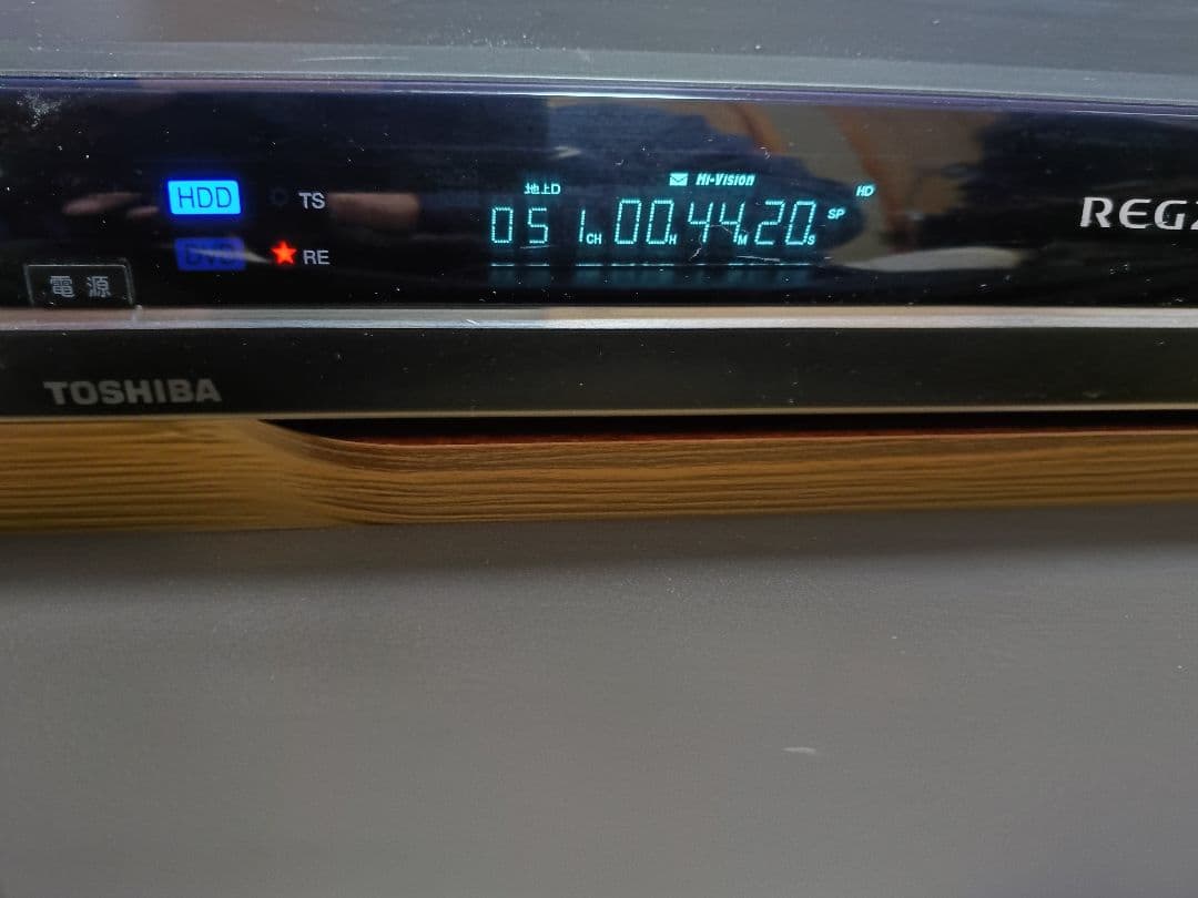 REGZA DVDレコーダー 本体