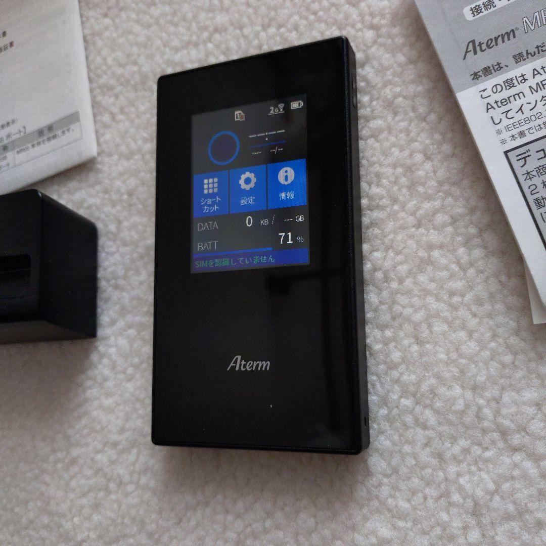 NEC Aterm MR05LN ルーター本体simフリーとクレードルセット