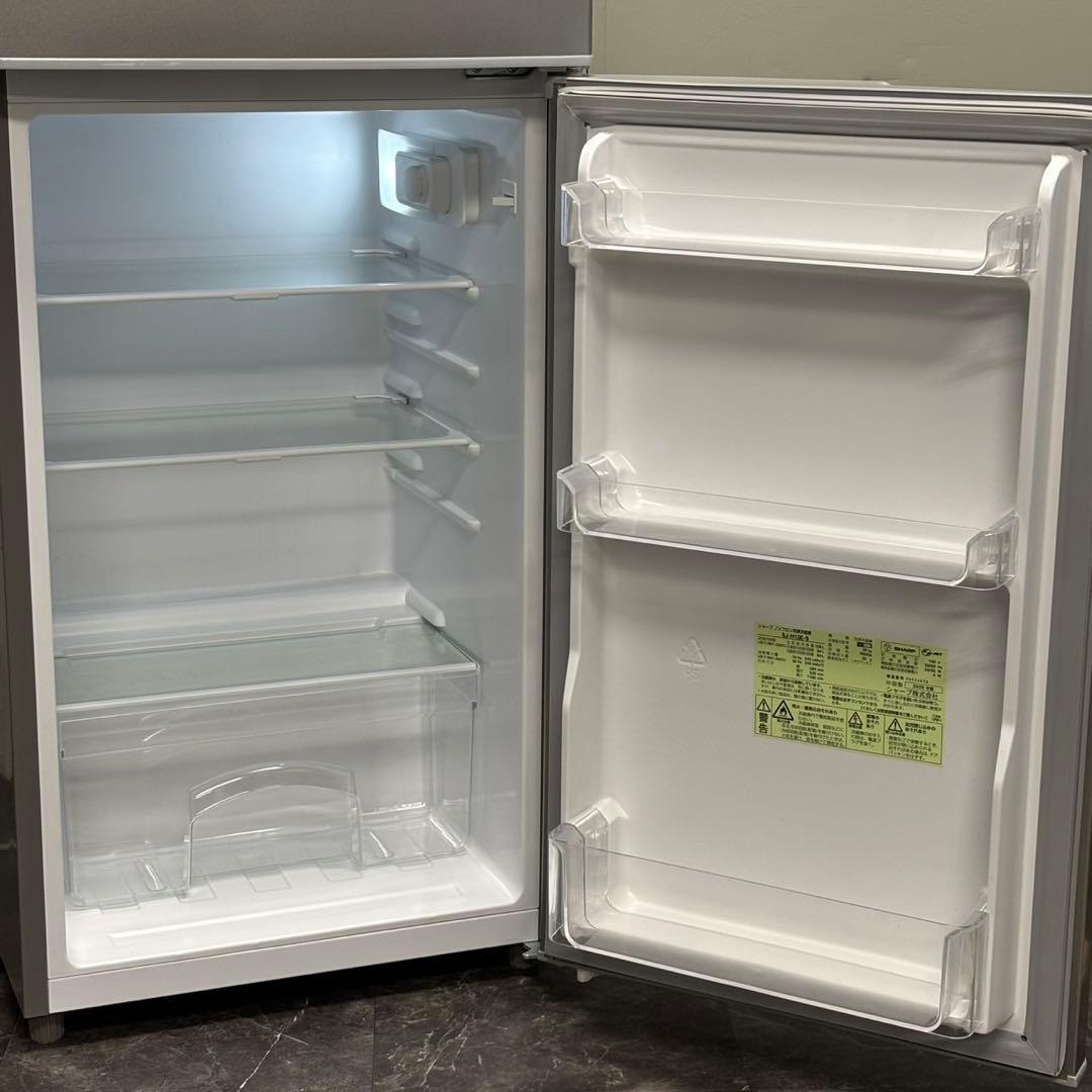 ＊送料込！設置対応◎ SHARP 2ドア冷蔵庫 SJ-H13E-S 128L