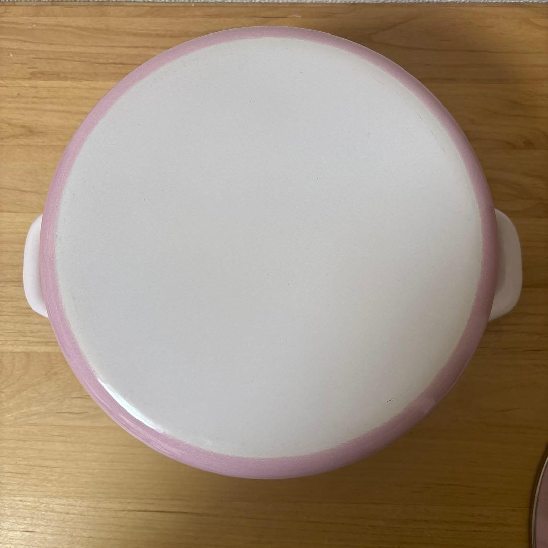 ル・クルーゼ　キャセロール　ピンク