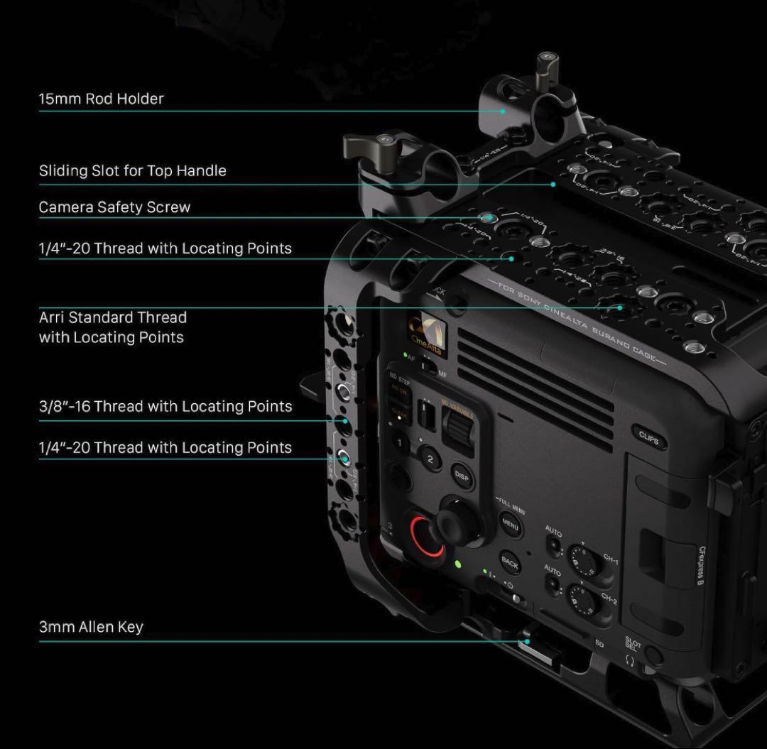 TILTA ケージ ソニー BURANO フルセット ESR-T18-C-V