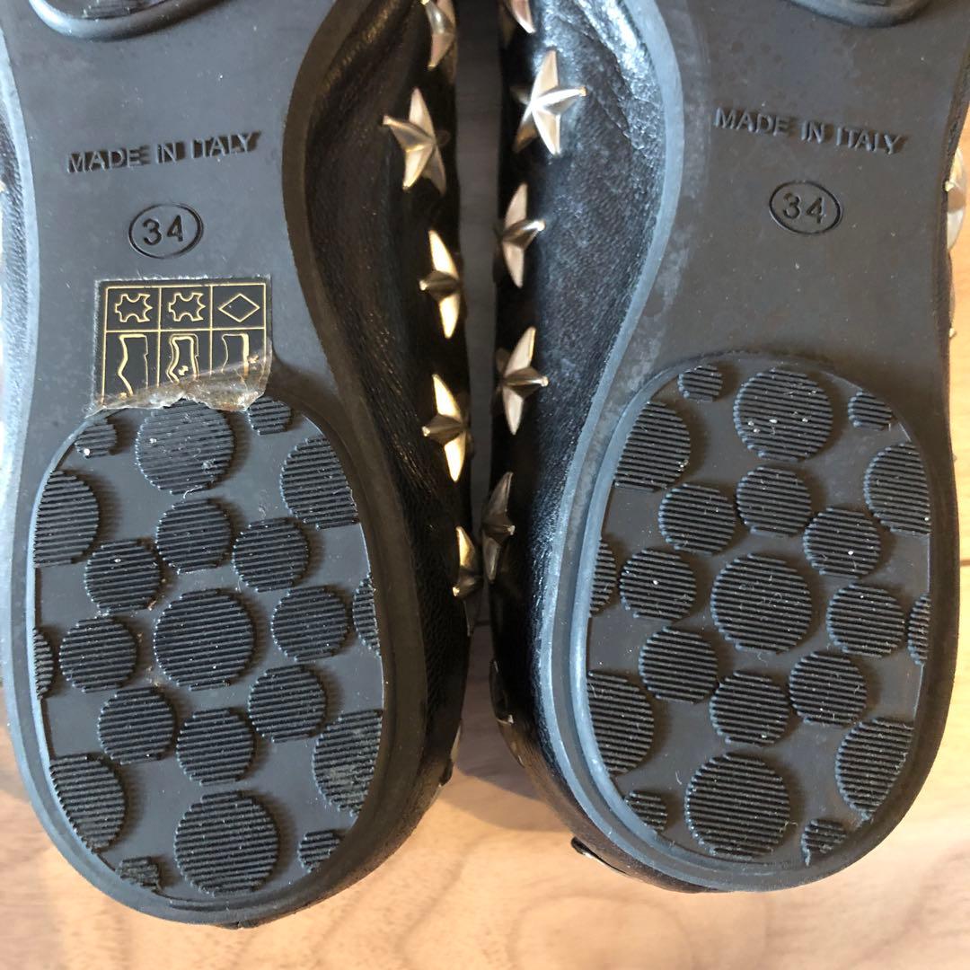 Jimmy Choo ジミーチュウ パンプス フラット シューズ スター