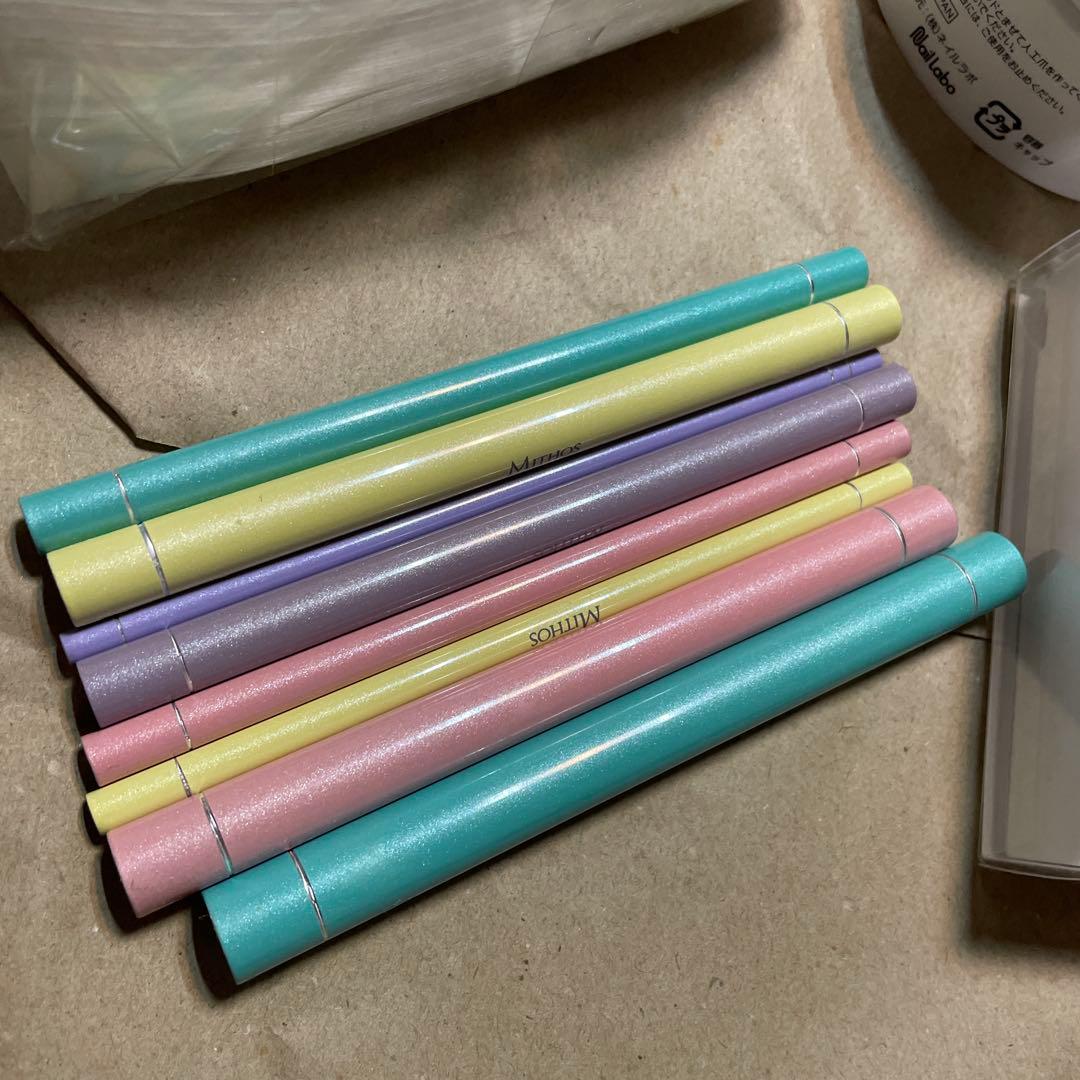 NaildeDanceアクリルリキッド&アクリルパウダー&スカルプブラシ 美品