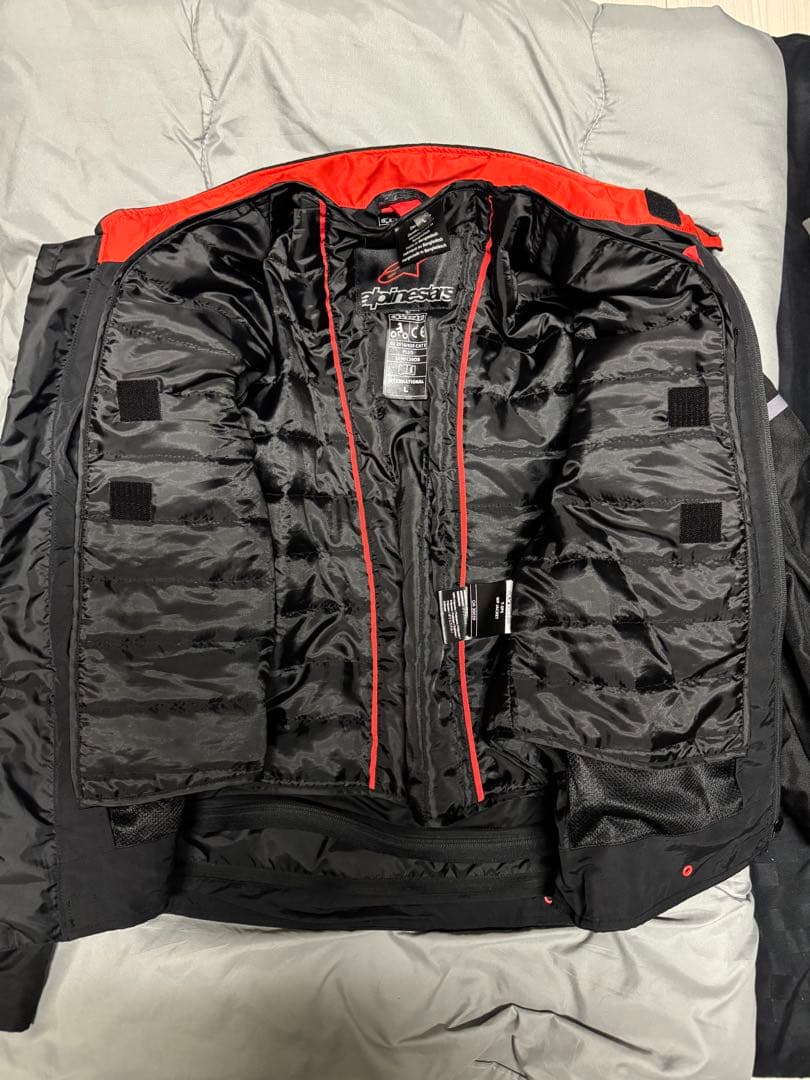 Alpinestars T-SP S ジャケット 黒/赤 Lサイズ