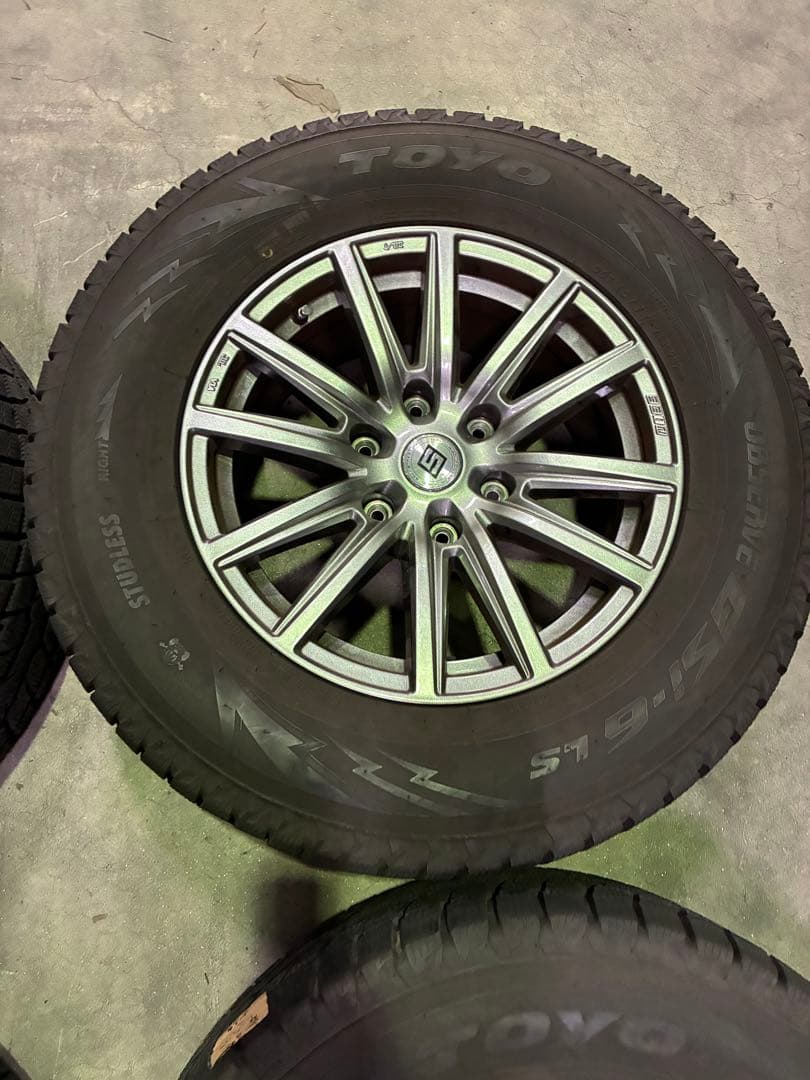 スタッドレスToyo-GSi-6 タイヤ・ホイールセット4本265/65R17