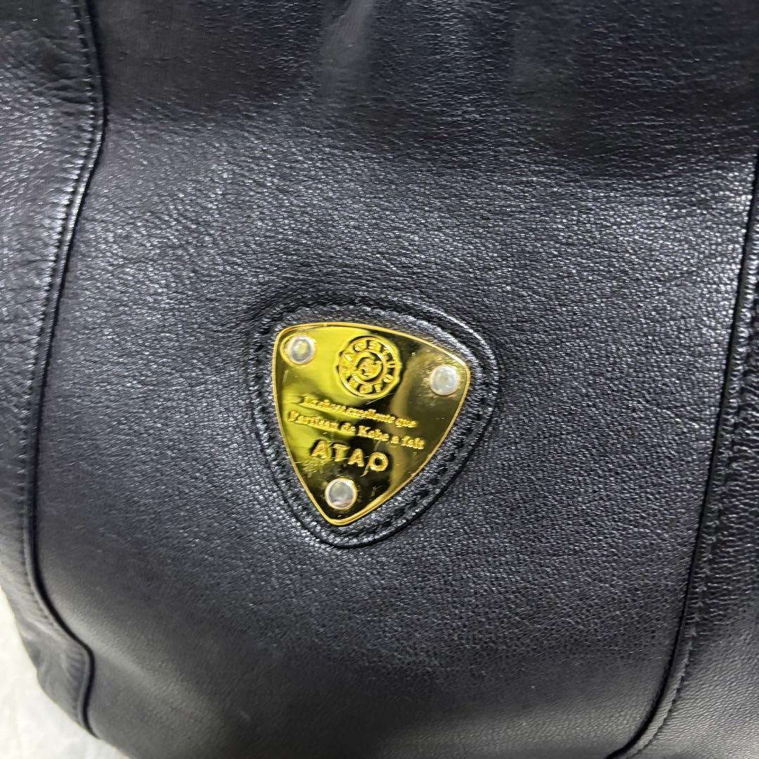 【極希少】アタオ キャンディ ブラック ゴートレザー ATAO