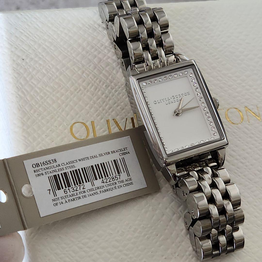 OLIVIA BURTON シルバー クォーツ 時計