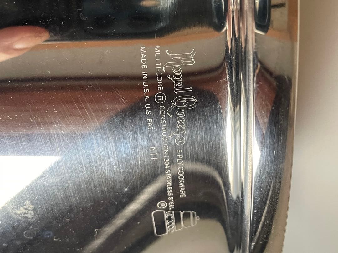  Queen その他　ステンレススチール 両手鍋 2点セット