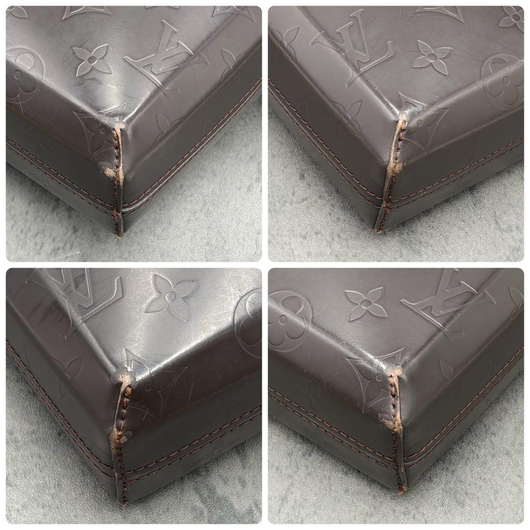 ルイヴィトン モノグラム グラセ　ボビー カフェ ショルダーバッグ 茶 メンズ