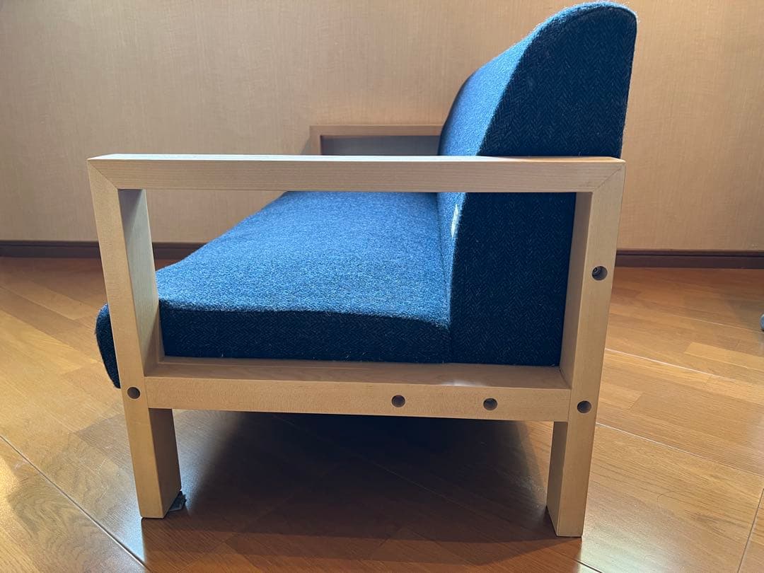 HARRIS TWEED 2Ｐローソファー 2人掛け リビング ハリスツイード