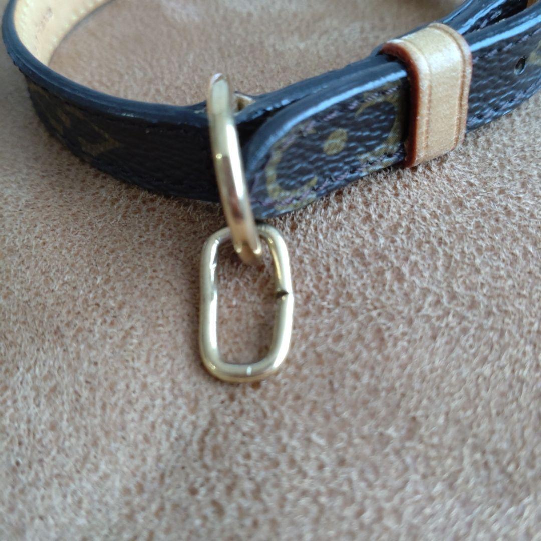 LOUISVUITTON　小型犬用首輪