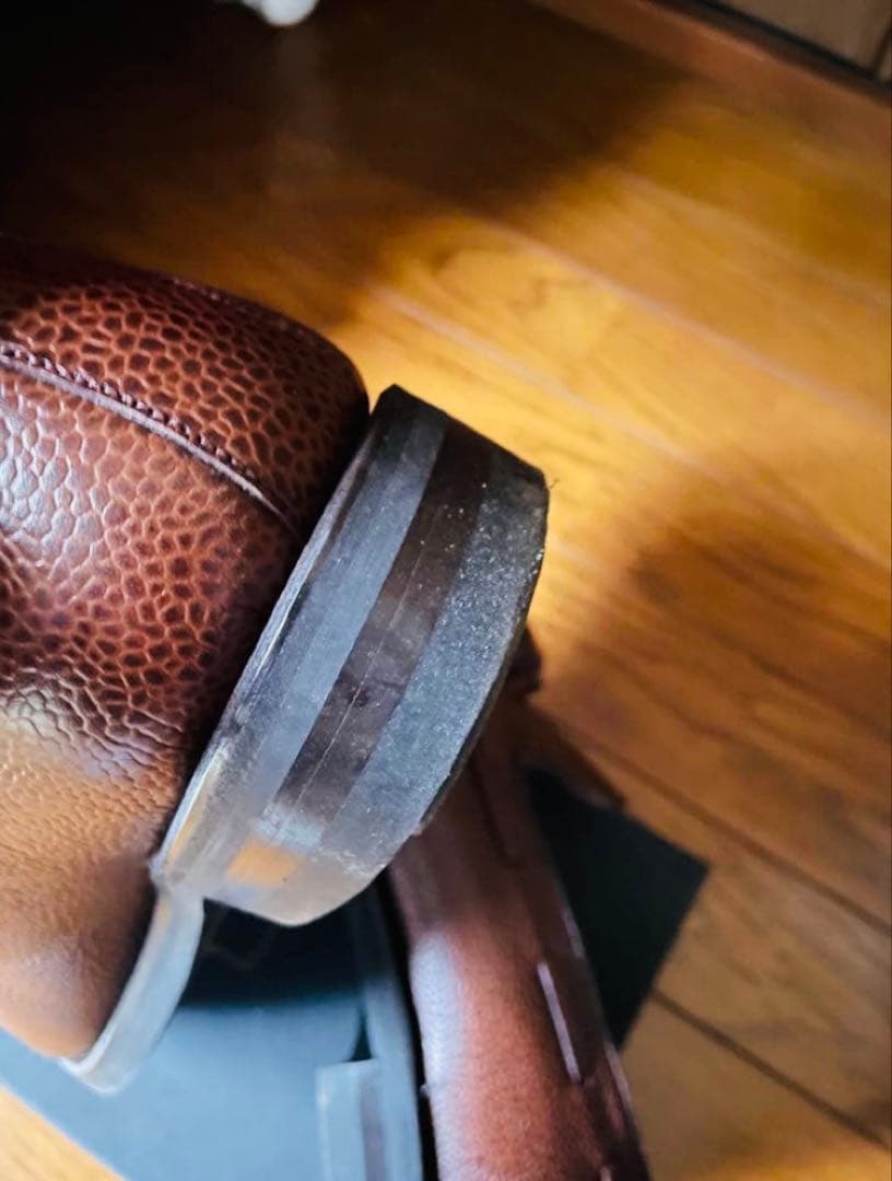 ブラウンレザー タッセルローファー