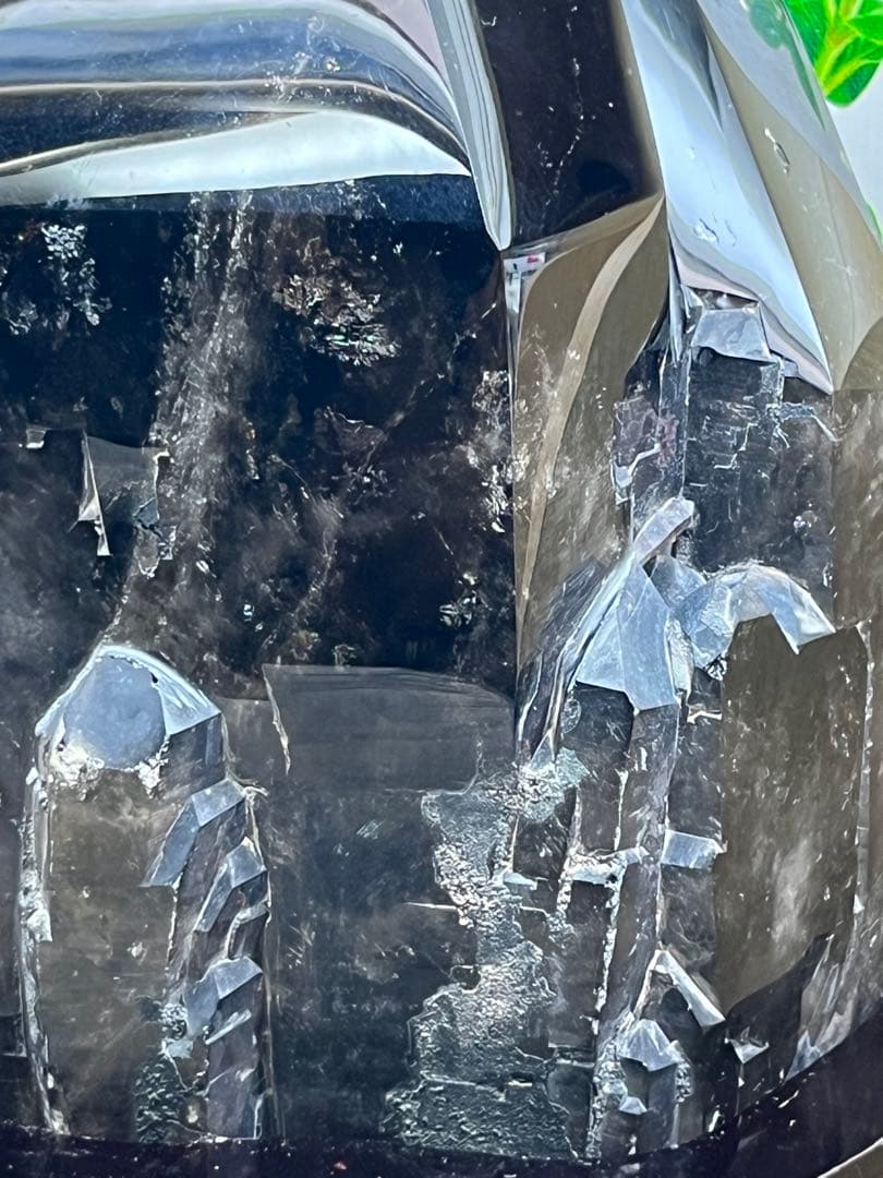 極上✨超特大　モリオン　ツインポイント　マダガスタル産　約6.6キロ⭐️1436