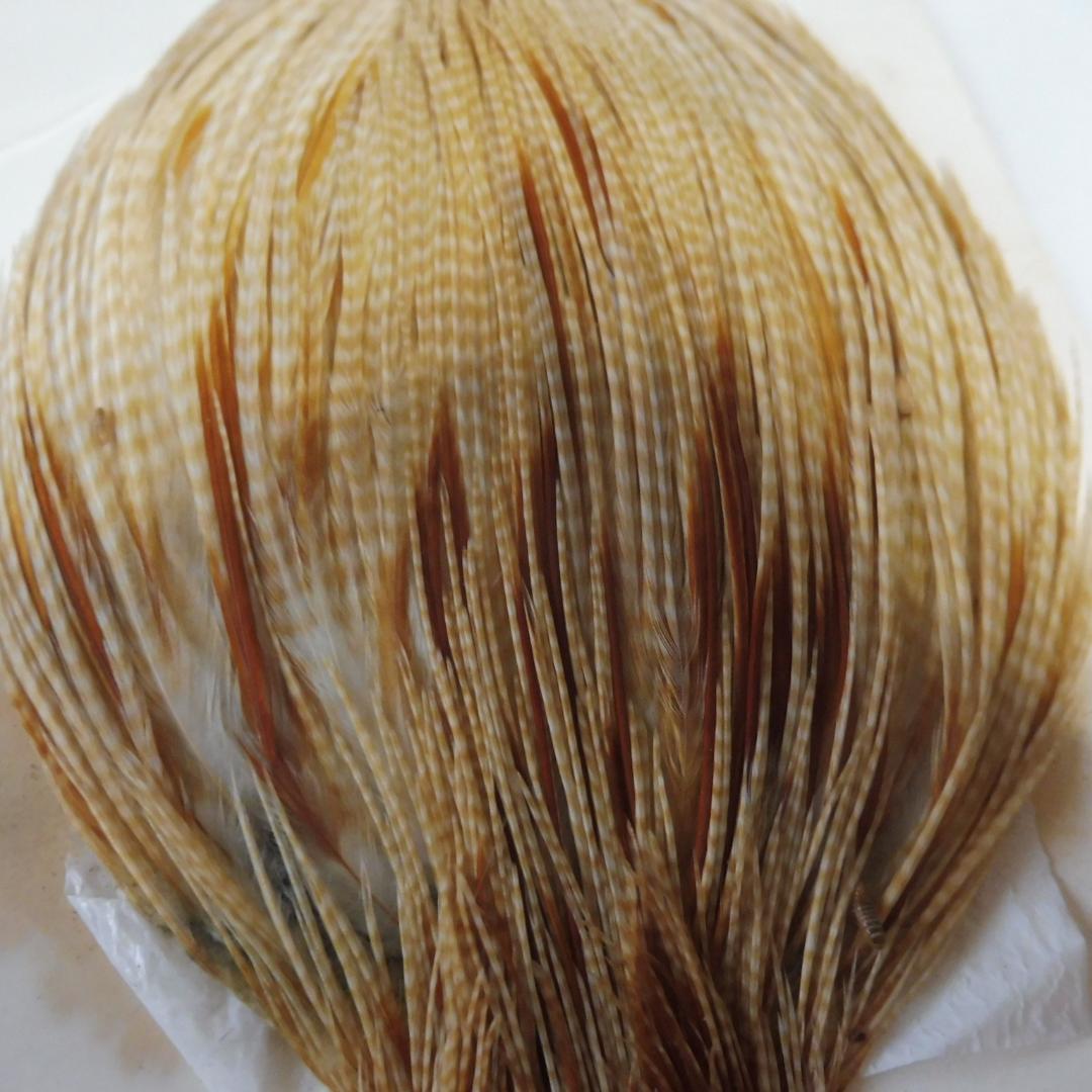 コックハックルケープ #Silver Barret Medium Ginger